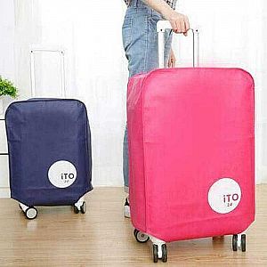Cover Trolley Bag Luggage Cover ITO 24 inch Sarung Koper Kain Penutup Travel – 674