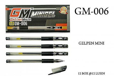 Pen Pulpen GM006 Bolpen Ballpoint Minigel 0.5 MurahAlat Tulis Kantor - 873