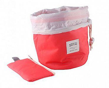 Travel Dresser Pouch Tas Kosmetik Serut Polos Cosmetic Bag Tempat Wadah Alat Make Up – 247