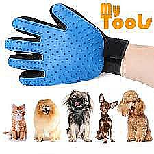 True Touch Glove Pet Grooming Hewan Peliharaan Salon Kucing Anjing Pijat – 344
