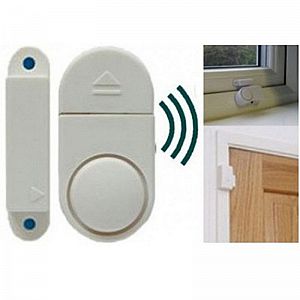 Alarm Anti Maling Pintu Jendela Rumah Sensor Bunyi Sirene Pencuri Gempa Door Window Entry - 591