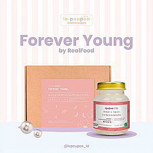 Realfood Forever Young Bird’s Nest Concentrate Collagen 20% Sarang Burung Walet Asli ORI Konsentrat 