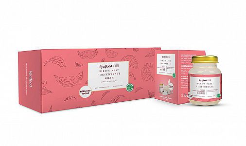 Realfood Concentrate Sarang Burung Walet Original Nutrisi Awet Muda Halal BPOM Botol Pink Makanan 