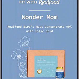 Realfood Wonder Mom Sarang Burung Walet Original buat Ibu Hamil Bunda Bumil – A74