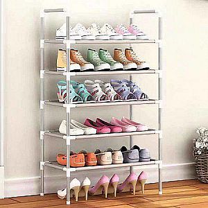 Rak Sepatu Payung 5 Susun Tingkat Bongkar Pasang Shoes Rack Furniture – A89