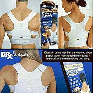 Power Magnetic Posture Sport Dr Levine ‘ s Belt Alat Tegak Tulang Punggung Support - 170