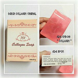 Sabun Collagen Soap Sabun Kolagen ORI BPOM Embos Pink Sabun Kulit Kencang – A106