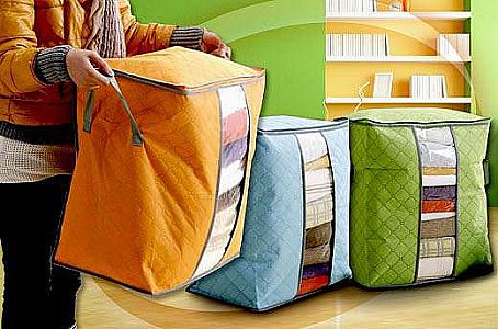 Storage Box Selimut Tempat Penyimpanan Pakaian Baju Multifungsi Serba Guna – 592