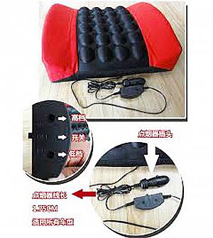 Bantal Mobil Pijat Travel Car Massage Pillow Bantalan Punggung Terapi Pegal – 011