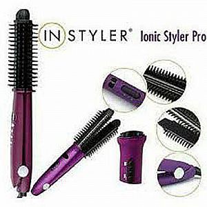 Instyler Ionic Pro Catokan 4 in 1 Rapid Brush Straightener Curls Catok 2 in 1 – A194