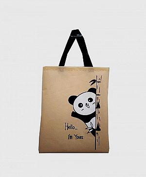 Goodie Bag Panda Lucu Tas Tenteng Funny Bear Cute Tote Jepang Japan China – A220