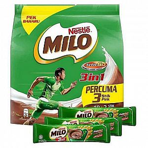 Milo 3 in 1 Protomalt Vitamin Mineral Impor Ori Malaysia Nestle Minuman Malt per Sachet – A235