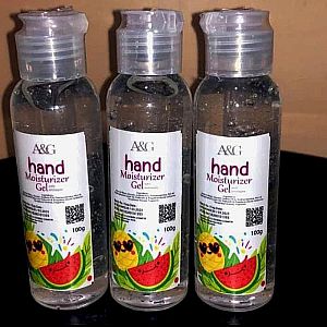 A&G Hand Sanitizer 100 gr Hand Gel A&G Hand Mosturizer Gel BPOM – A255