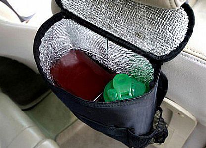 Car Seat Organizer New Cooler Bag Kantong Alumunium Foil Simpan Hawa Dingin Panas – A266