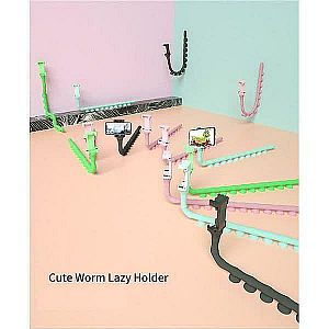 Lazy Neck Holder Tentakel Cute Worm Lazyneck 360 derajat New Generation Aksesoris HP – A280