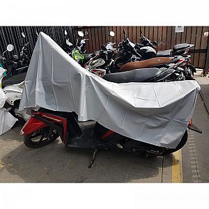 Sarung Pelindung Motor Cover Motor Bebek Matic Manual 130 x 230 cm Anti Hujan Panas Matahari Honda Y