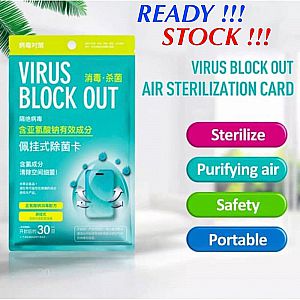 Virus Shut Out Virus Block Out Kalung Penangkal Virus Original Toska Penguat Daya Tahan Tubuh – A284