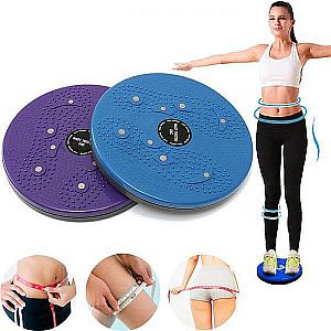 Jogging Trimmer Magnetic Body Plate Alat Olahraga Pengecil Pelangsing Perut Pinggul Diameter 28 cm –
