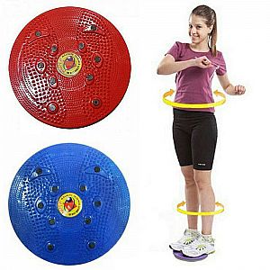 Jogging Trimmer Magnetic Body Plate Alat Olahraga Pengecil Pelangsing Perut Pinggul Diameter 28 cm –