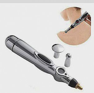 Pena Akupuntur Cream Laser Massage Pen Relaksasi Saraf Otot Terapi Meridian – A10