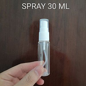 Botol Spray 30 ml Tutup Spray Semprot Kemasan 30 mili liter Transparan – A390A