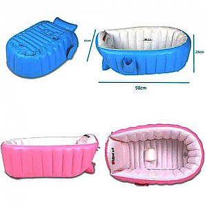 Intime Baby Bath Tub Spa Bak Mandi Bayi Bathup Inflatable Tanpa Pompa – A412