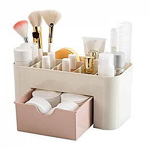 Rak Meja Kosmetik Tempat Organizer Kosmetik Box Kotak Wadah Serbaguna – A413