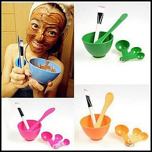 Mangkok Masker Bowl Set Mask Tempat Wadah Aduk Bahan Adonan Make Up – 430
